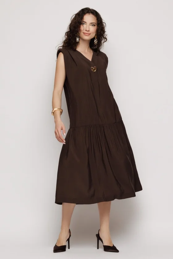 Rochie 6225 maro Mizar [4]