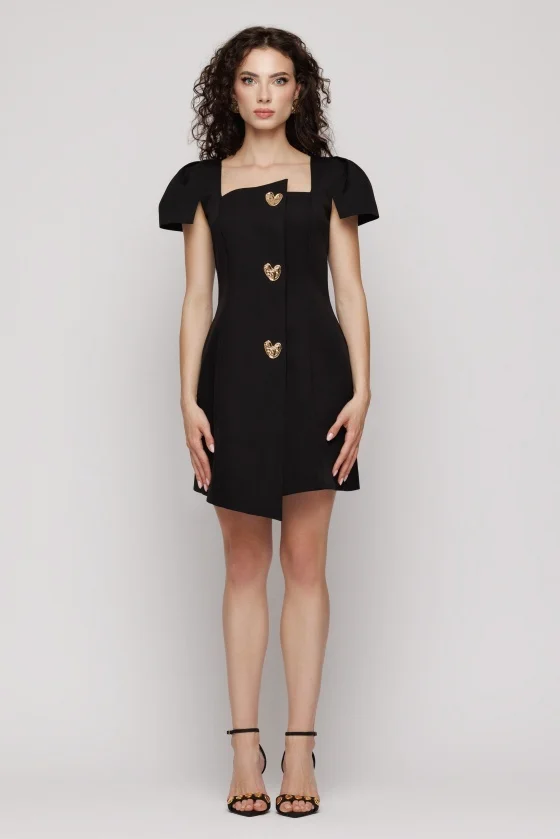 Rochie 6242 neagra Mizar [2]