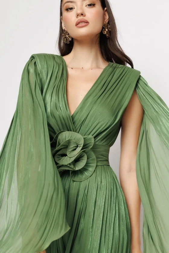 Rochie 6247 verde Mizar [4]