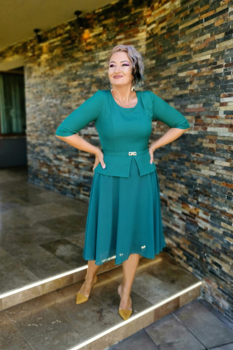 Rochie 628 verde Viada 50