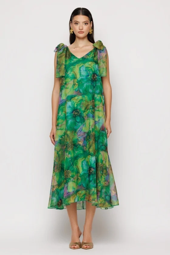 Rochie 6290 verde Mizar 38 [3]