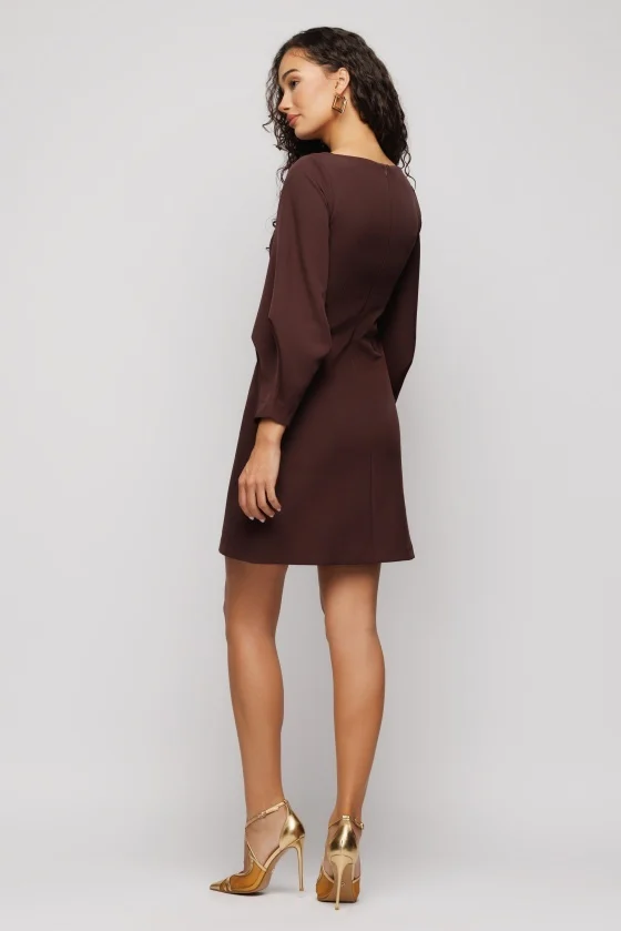 Rochie 6340 maro Mizar [4]