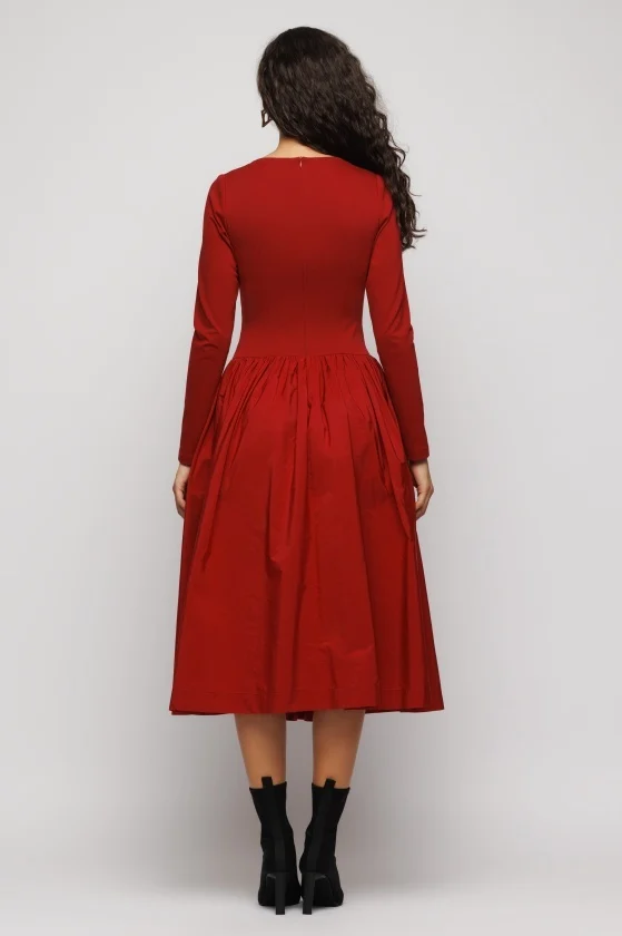 Rochie 6350 grena Mizar [4]