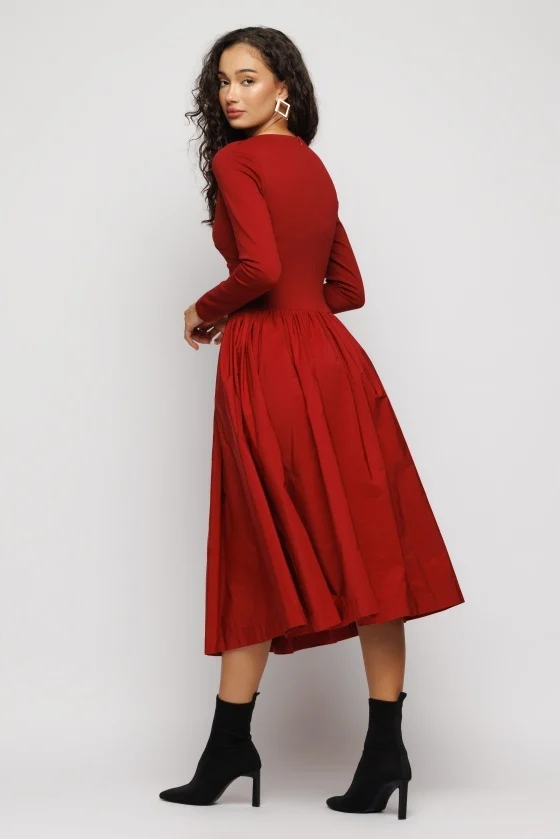 Rochie 6350 grena Mizar [3]