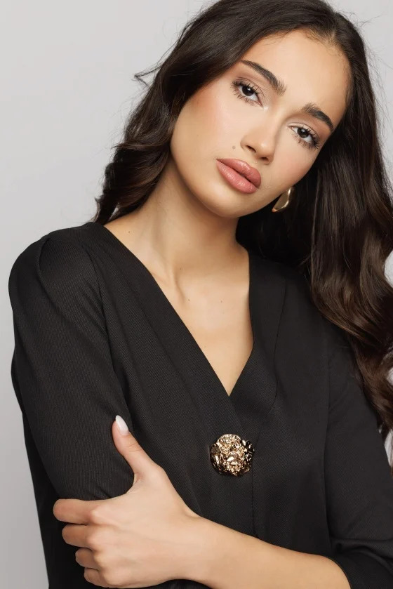 Rochie 6360 neagra Mizar [4]