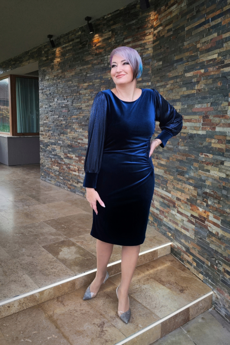 Rochie 672 bleumarine Viada [8]