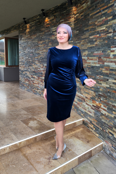 Rochie 672 bleumarine Viada [2]