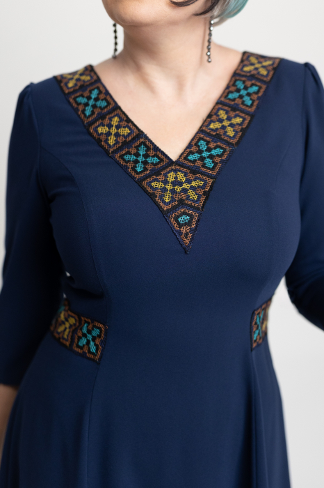 Rochie 676 bleumarine Viada [5]