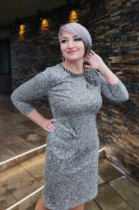 Rochie 678 bej Viada [5]