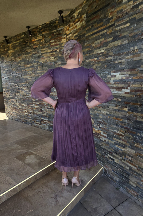 Rochie 71mov matase naturala Viada [4]