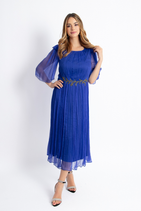 Rochie 710 royal matase naturala Viada [2]