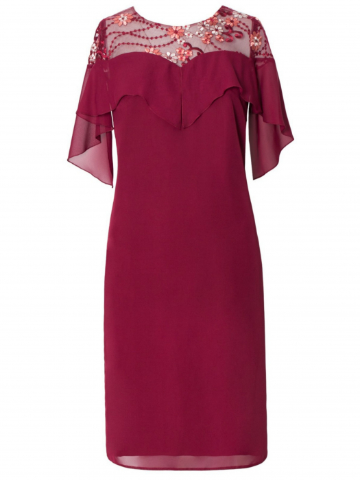 Rochie 719 bordo Viada [6]