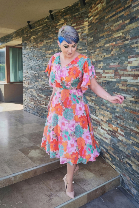 Rochie 728 inflorata Viada [2]