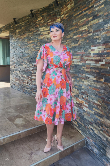 Rochie 728 inflorata Viada [5]