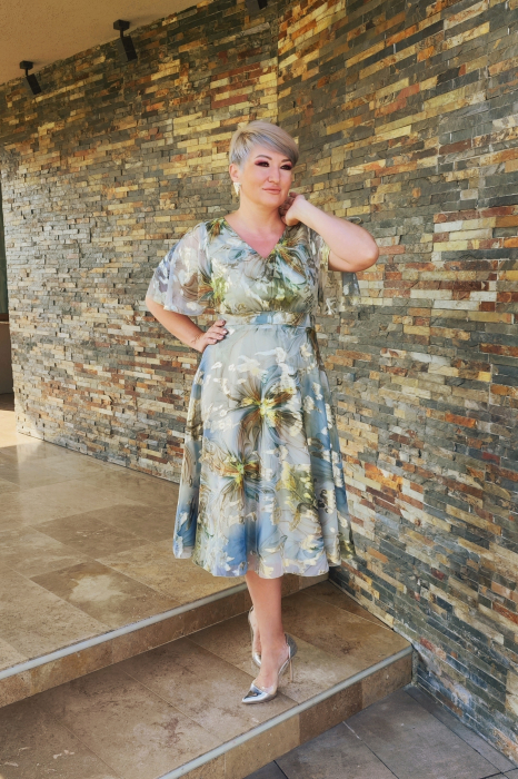 Rochie 755 flori Viada [4]