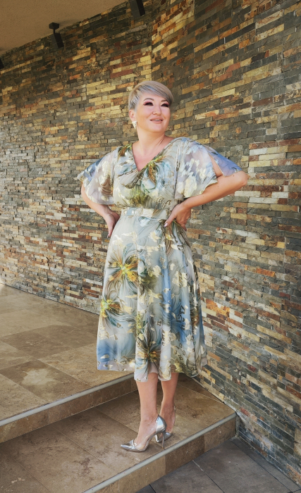 Rochie 755 flori Viada [2]