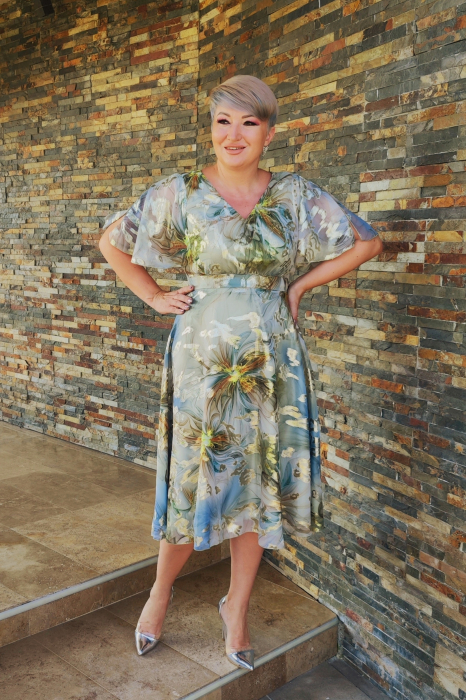 Rochie 755 flori Viada [6]