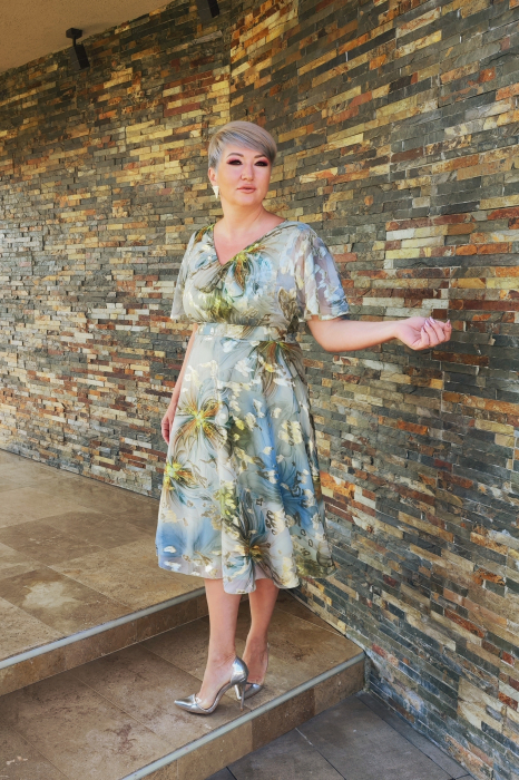 Rochie 755 flori Viada [3]