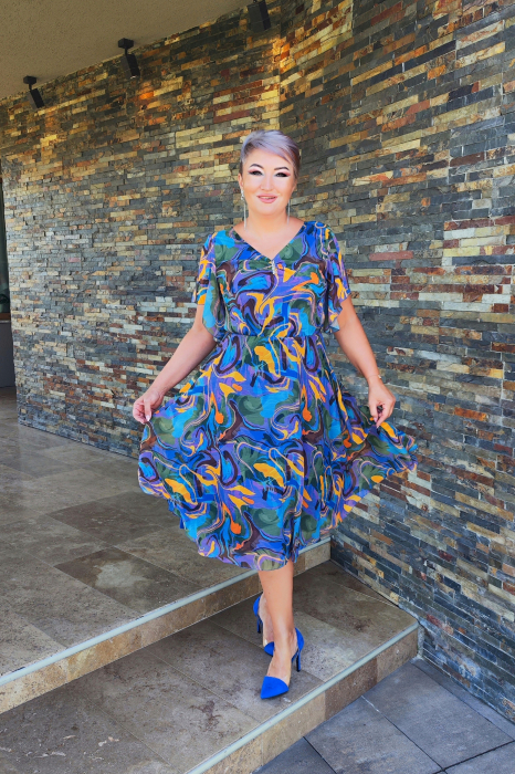 Rochie 767 imprimat Viada [2]