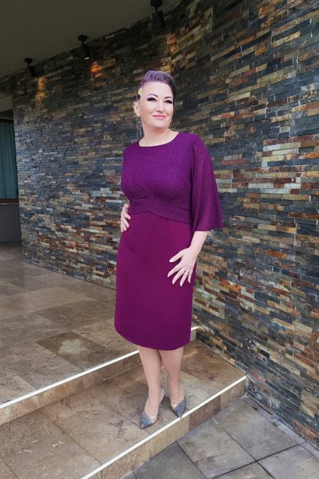 Rochie 771 mov Viada [2]