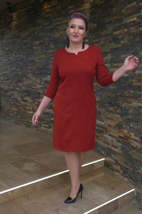 Rochie 801 teracota Viada 50 [2]