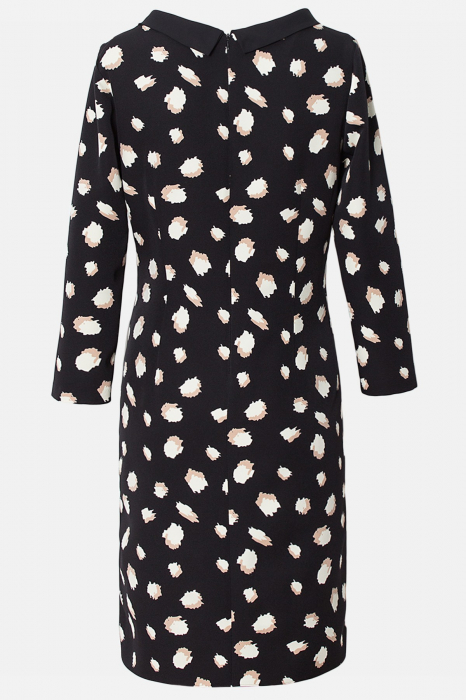 Rochie 824 neagra imprimata Viada [3]