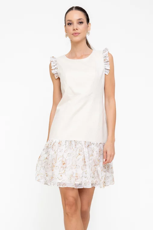 Rochie 8554 bej Caramel [3]