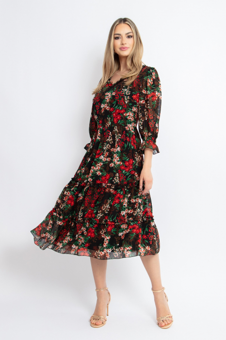 Rochie 864 inflorata Viada [2]