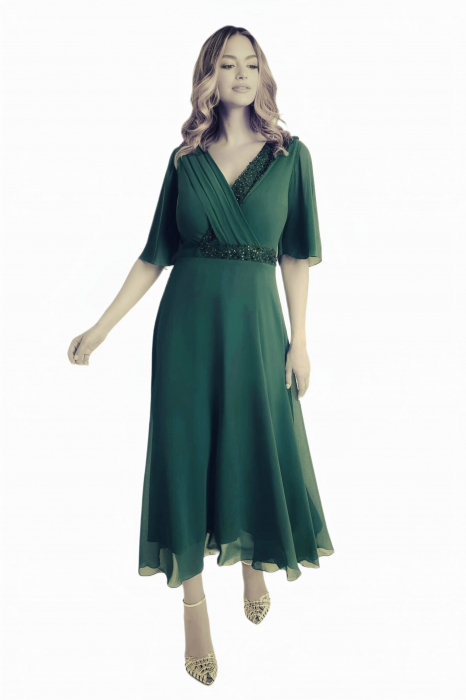 Rochie 917 verde Viada