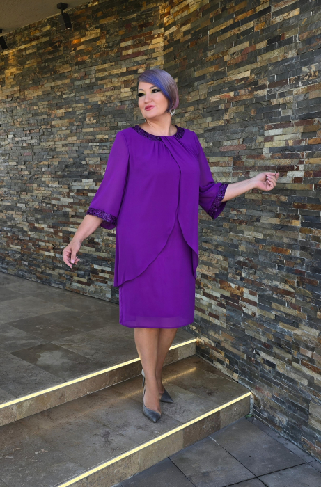 Rochie 925 ciclame Viada [2]