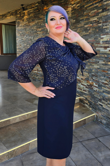 Rochie 927 bleumarine Viada [2]