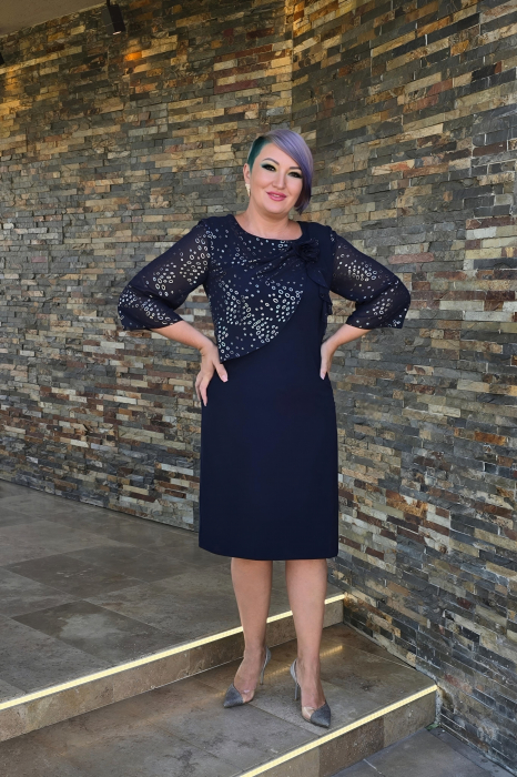 Rochie 927 bleumarine Viada [6]