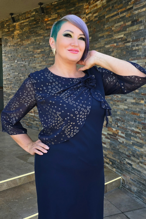 Rochie 927 bleumarine Viada [5]