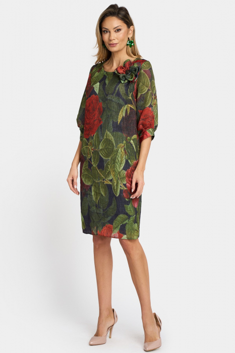Rochie 990 flori1 Viada