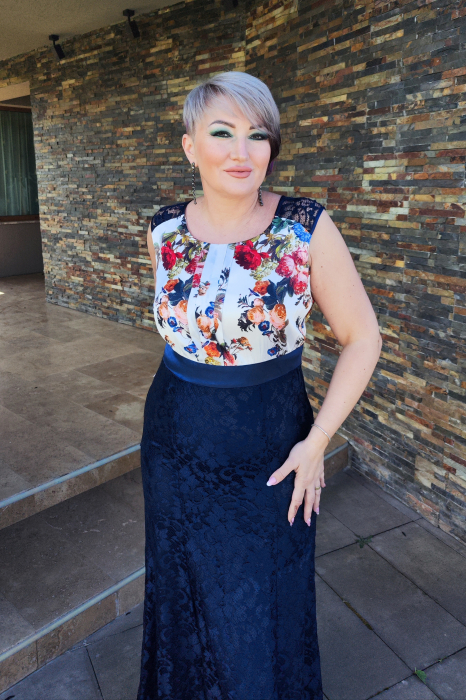 Rochie 991 inflorata Fany Lux [4]