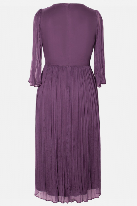 Rochie 995 matase naturala ametist Viada [4]