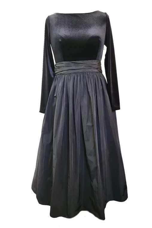 Rochie C8479 neagra Caramel [6]