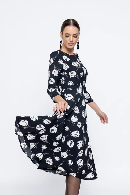 Rochie C8501 lalele Caramel 36 [5]