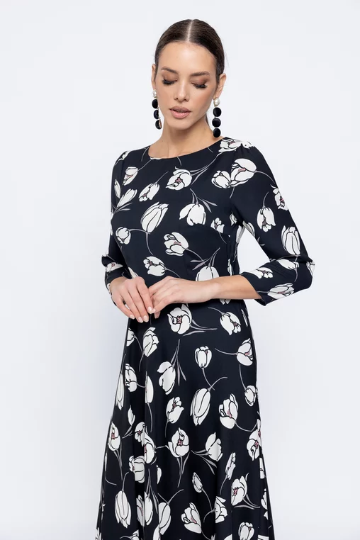 Rochie C8501 lalele Caramel 36 [7]