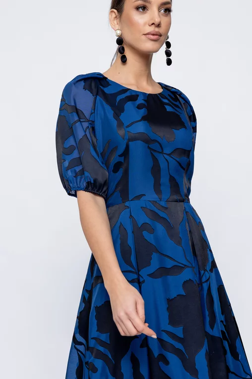 Rochie C8503 flori Caramel [5]