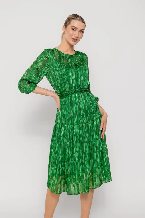 Rochie C8504 verde Caramel [3]