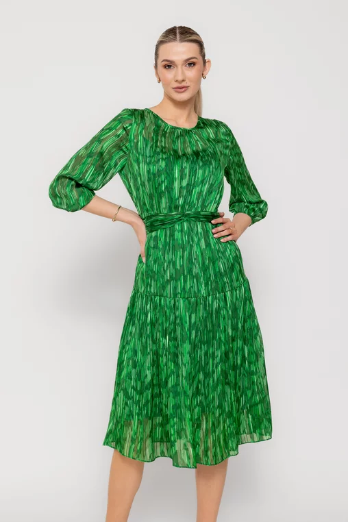 Rochie C8504 verde Caramel [2]