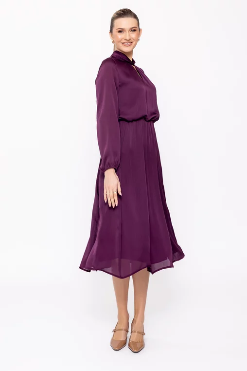 Rochie C8505 mov Caramel [2]