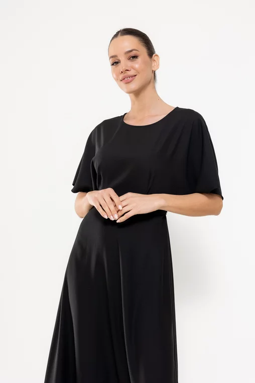 Rochie C8523 neagra Caramel [3]