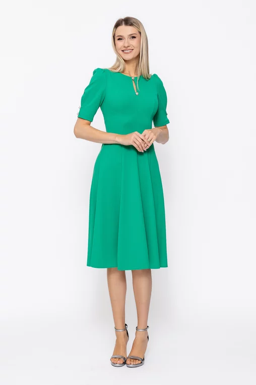 Rochie C8608 verde Caramel [3]