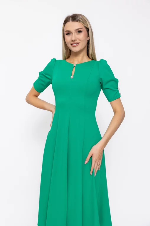 Rochie C8608 verde Caramel [4]