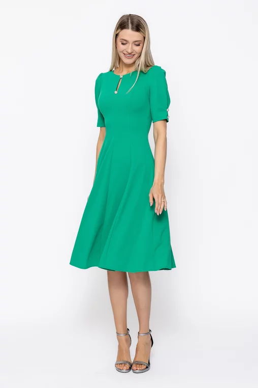 Rochie C8608 verde Caramel [2]
