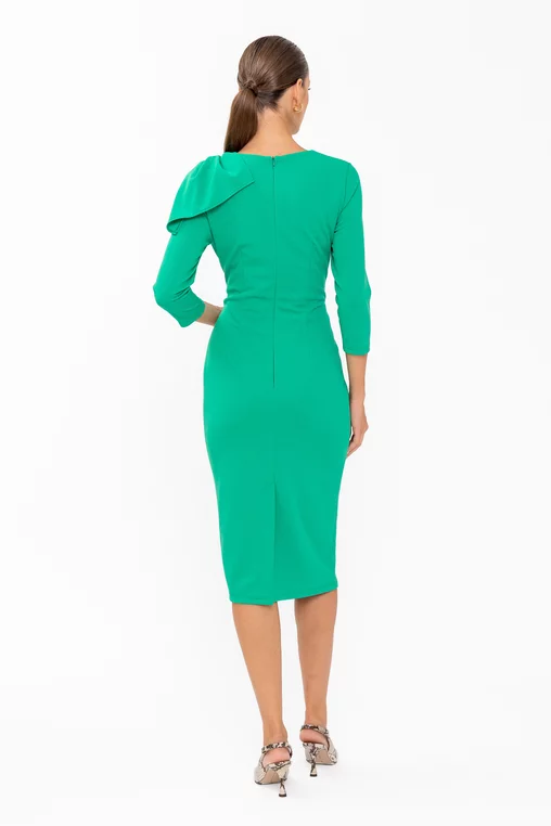 Rochie C8646 verde Caramel [6]