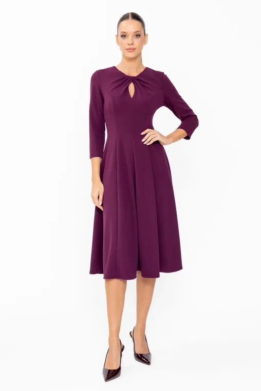 Rochie C8653 burgundy Caramel [5]