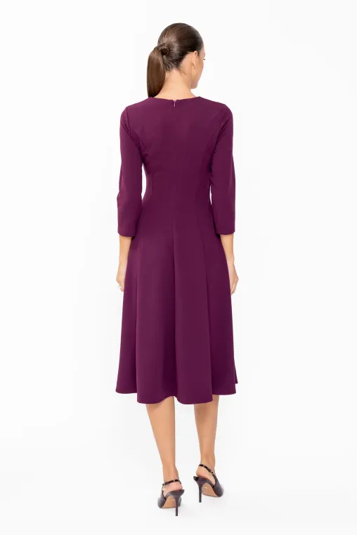 Rochie C8653 burgundy Caramel [7]